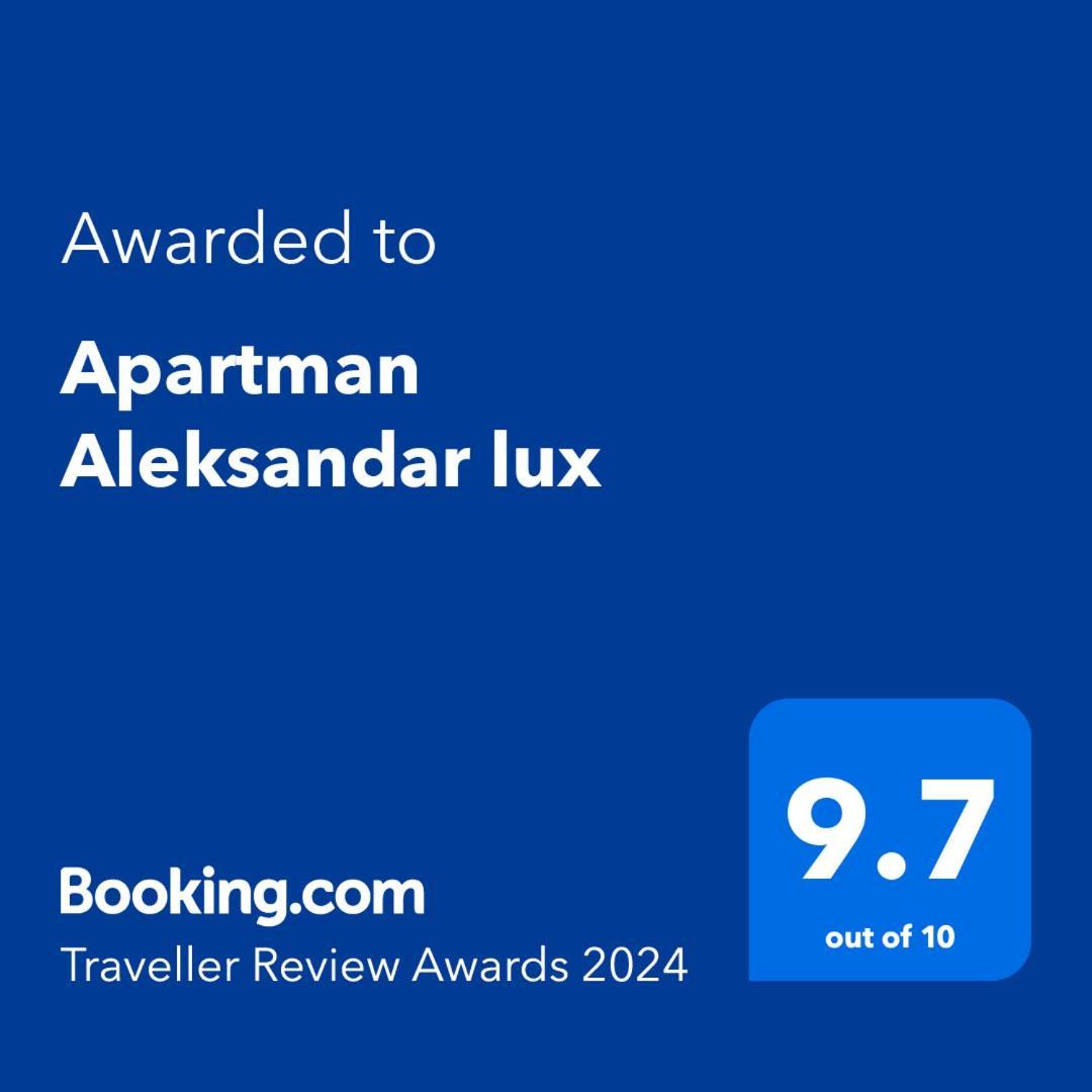 Apartman Aleksandar Lux Palics Kültér fotó